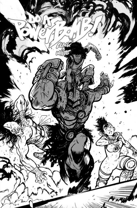 Do a Powerbomb Black and White #2 (of 3)