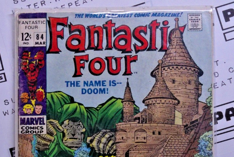 Fantastic Four #84 (1969) Marvel Comics | Jack Kirby Cover | Doctor Doom
