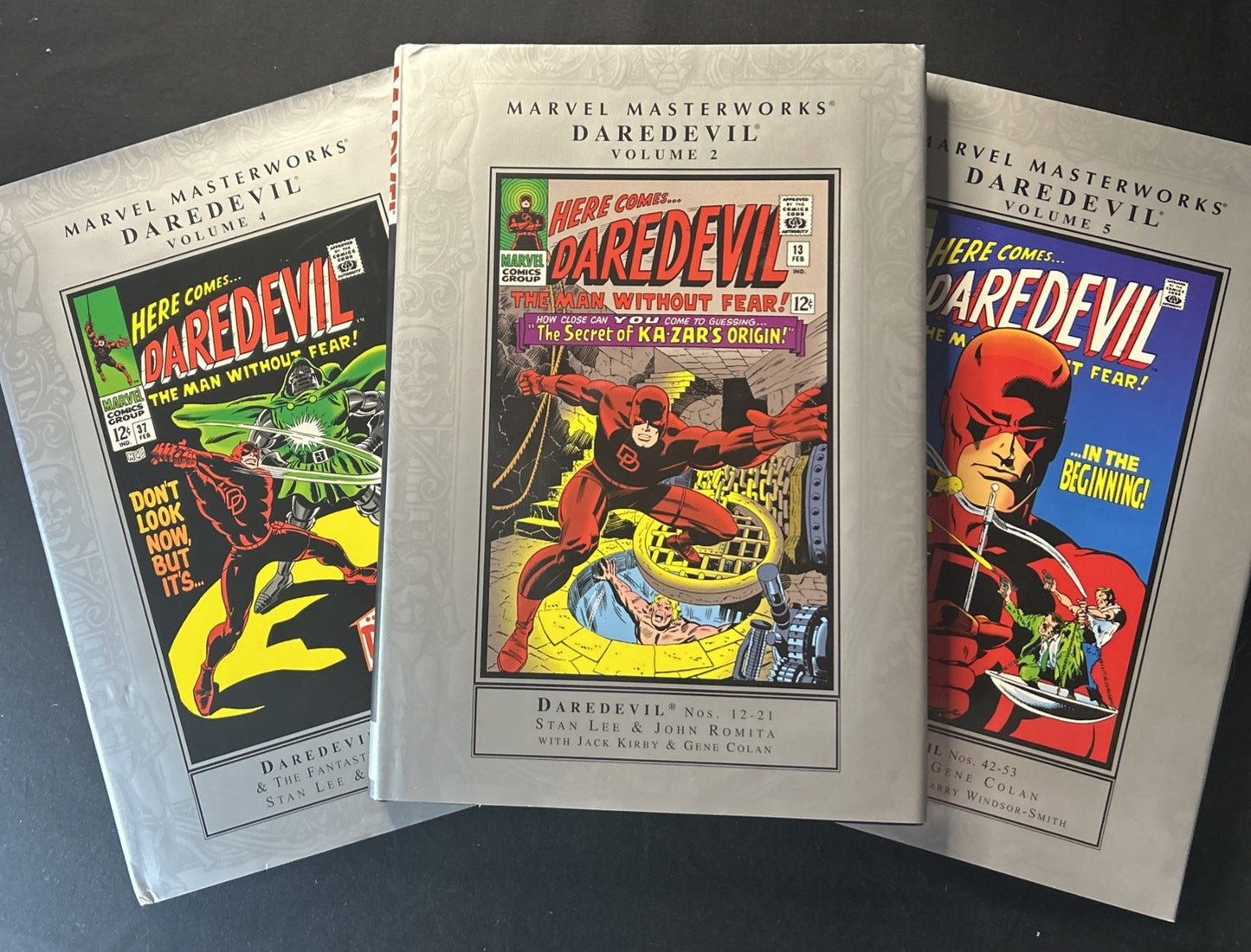 Marvel Masterworks Daredevil Volume 2, 4, 5 Hardcover