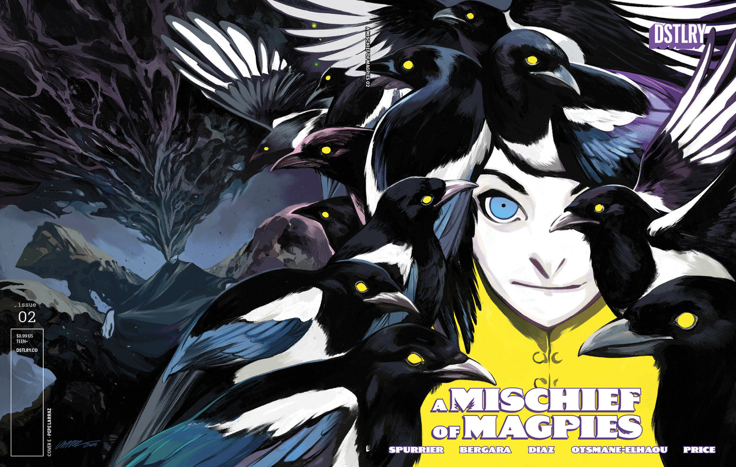 A Mischief of Magpies #2 Cvr a Matias Bergara