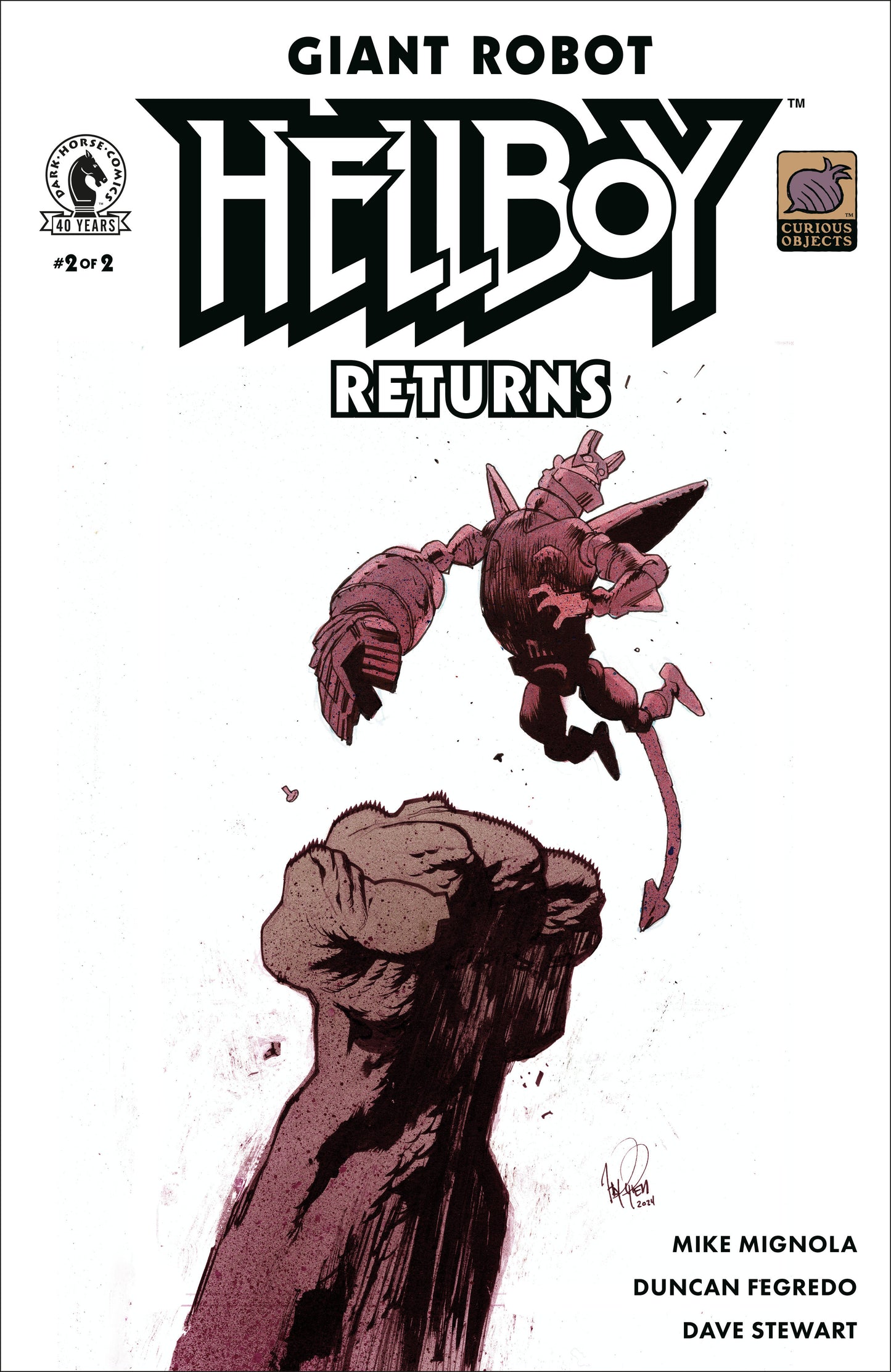 Giant Robot Hellboy Returns #2 (cvr A) (duncan Fegredo)