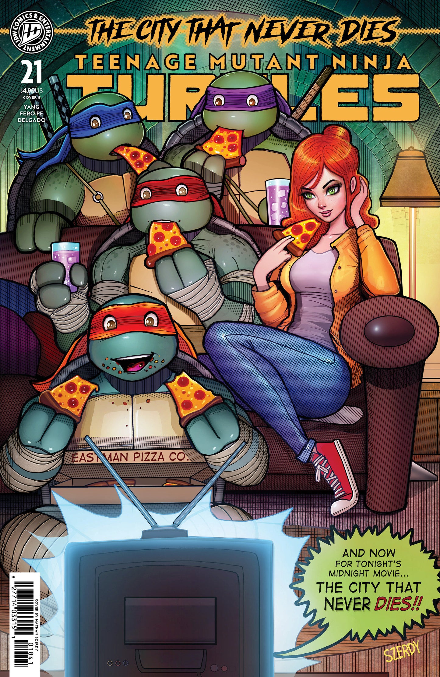 Teenage Mutant Ninja Turtles #21 Cover a (pe)
