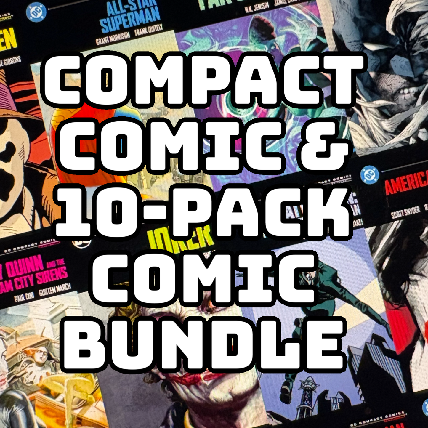 Mystery Compact + 10-Pack — a curated graphic novel plus 10 surprise comics from Epic Panels Comics.