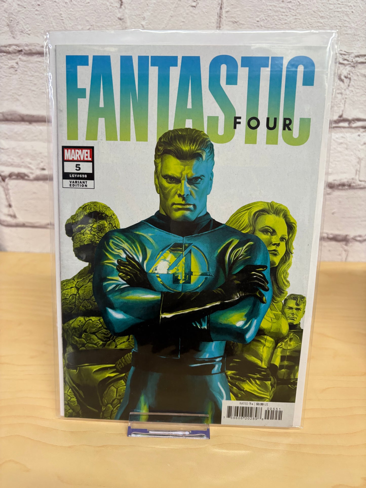 Fantastic Four #1–5 Alex Ross Cover Set – Complete Marvel Comics Collection