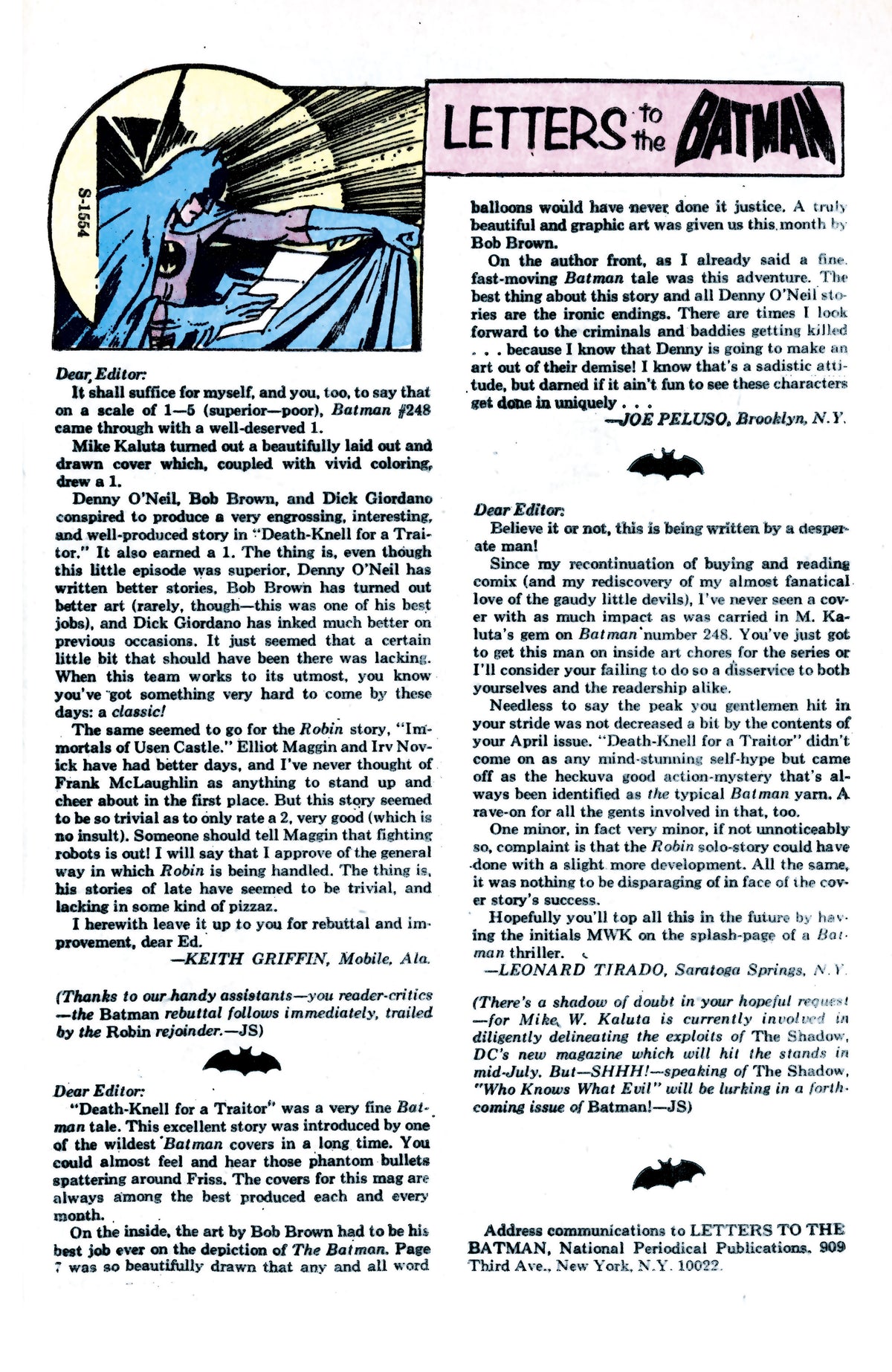 Batman #251 Facsimile Edition CVR A Neal Adams