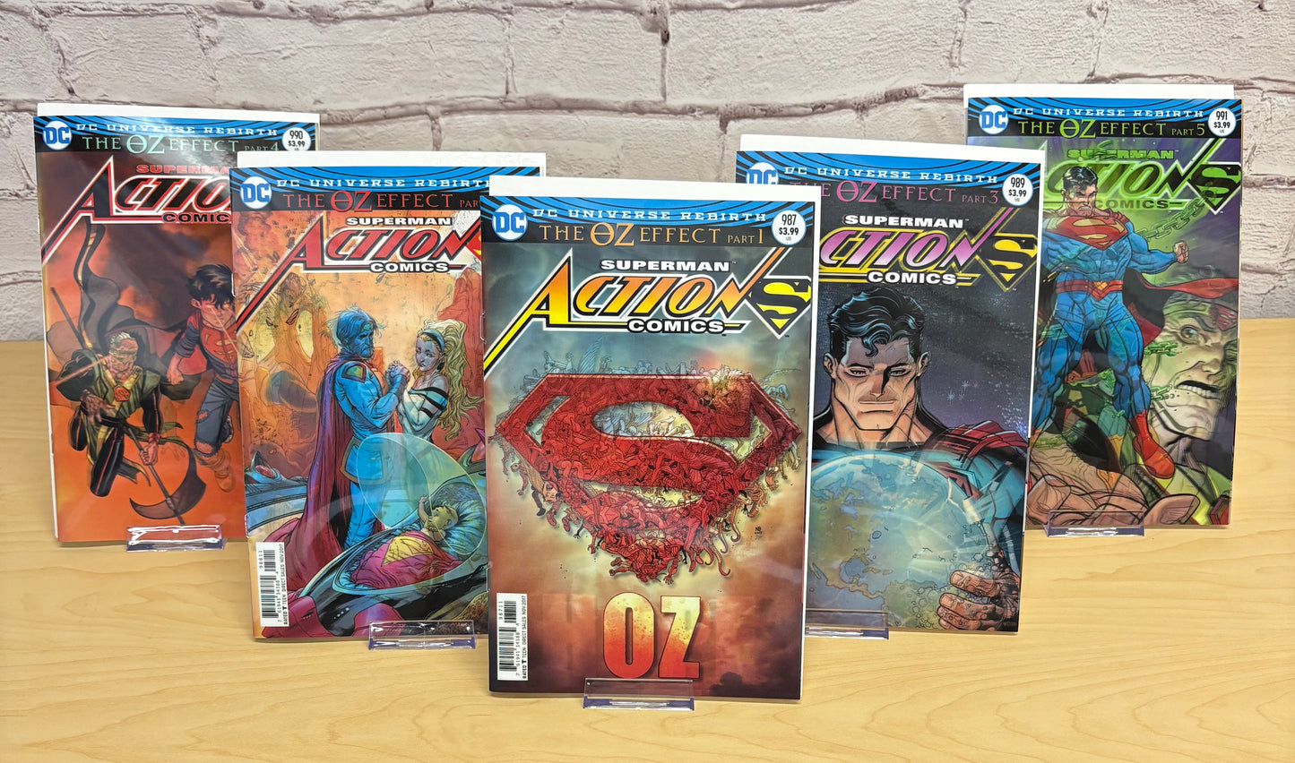 The Oz Effect #1-#5 - The Return of Jor-El (Lenticular Covers)