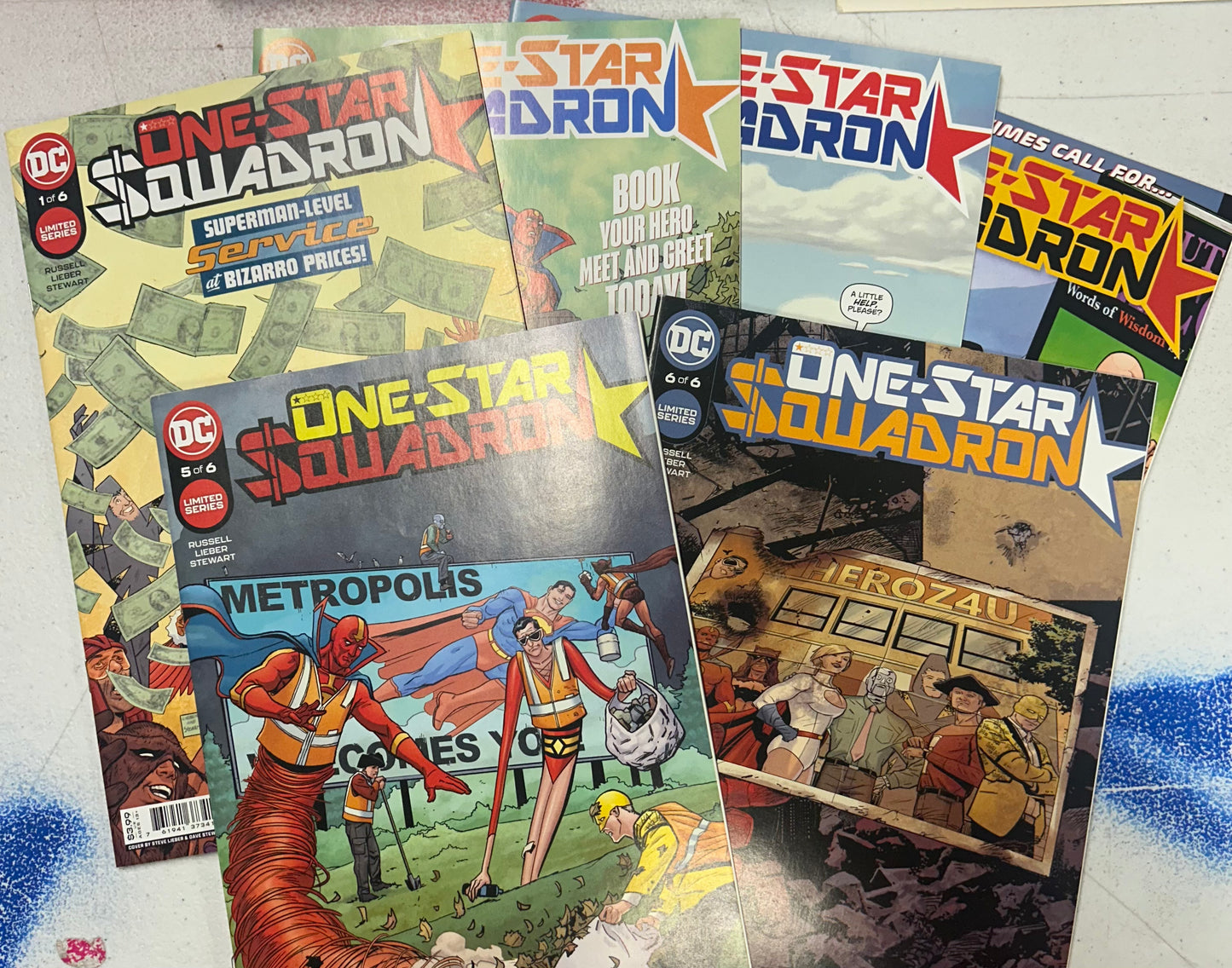 One Star Squadron 1-6 Complete Set