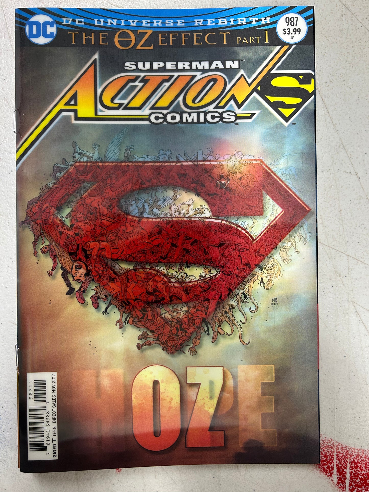 The Oz Effect #1-#5 - The Return of Jor-El (Lenticular Covers)