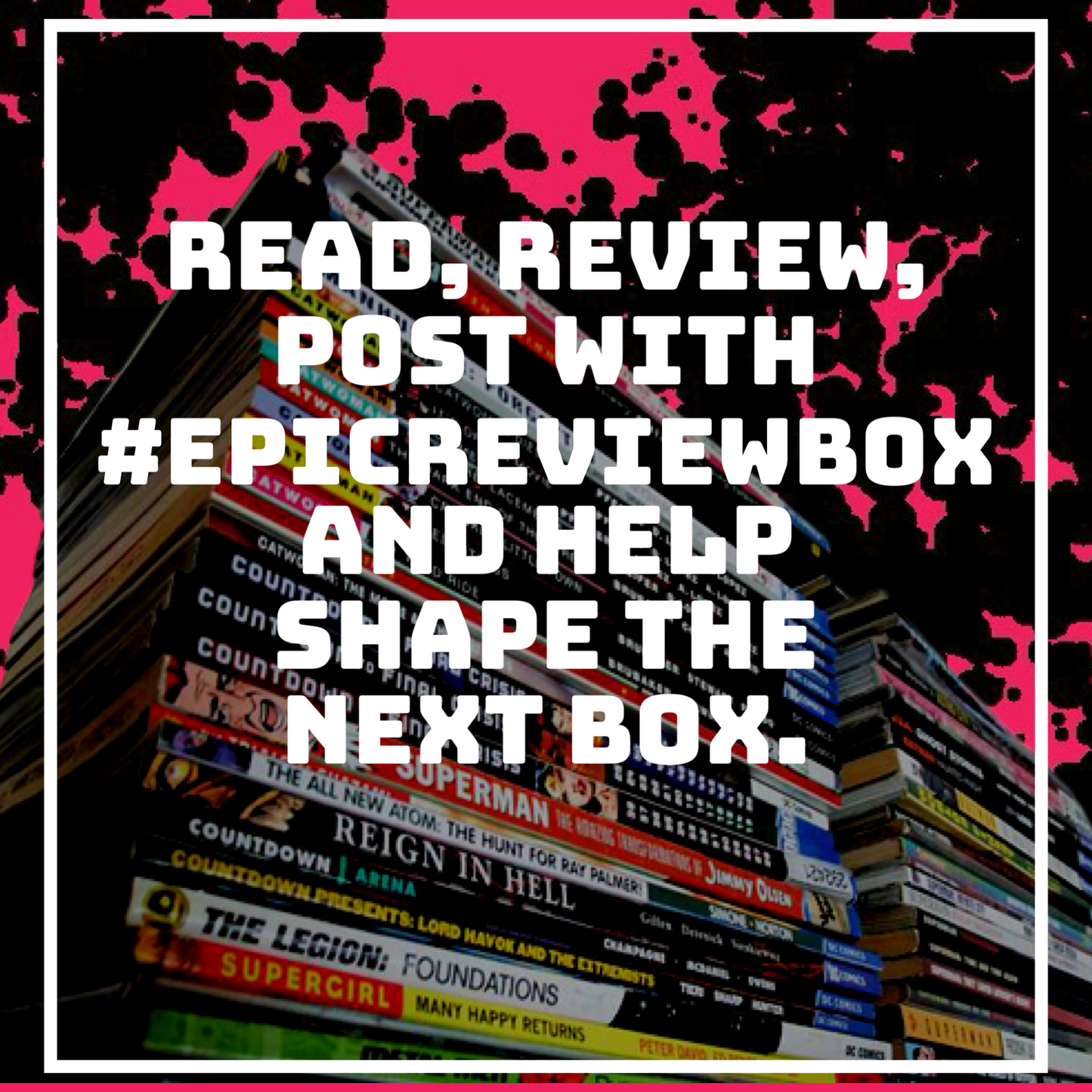 The Reviewer’s Box - “You read. You review. I curate the next one.”