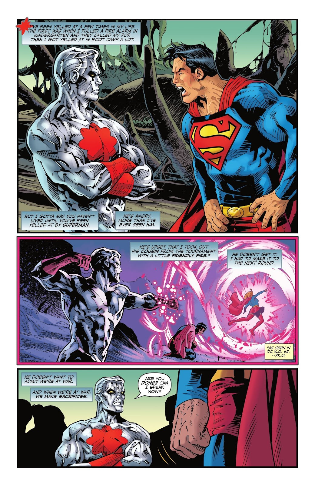 DC K.O. Superman vs Captain Atom #1 (One Shot)
