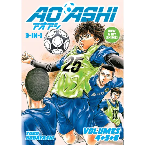 Aoashi (3-In-1 Edition) Volume 2 (Vol. 4,5,6)