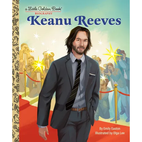 Keanu Reeves: A Little Golden Book Biography - Hardcover
