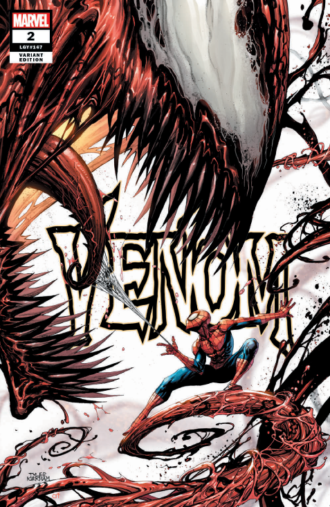 Venom #2 Tyler Kirkham cover A – Unknown Comics exclusive