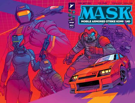 M.A.S.K. #1 Cover A Pye Parr Wraparound