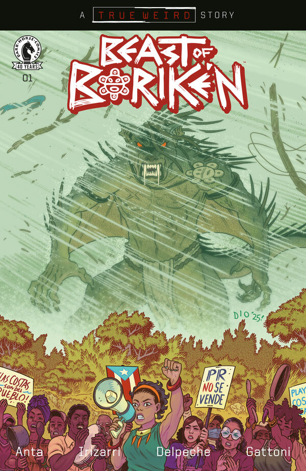 The Beast of Boriken #1 cover by Daniel Irizarri