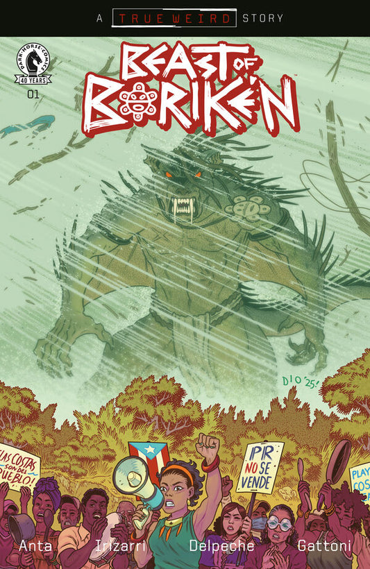 The Beast of Boriken #1 cover by Daniel Irizarri