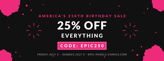 America's 250th Birthday Sale — 25% Off Everything With Code EPIC250