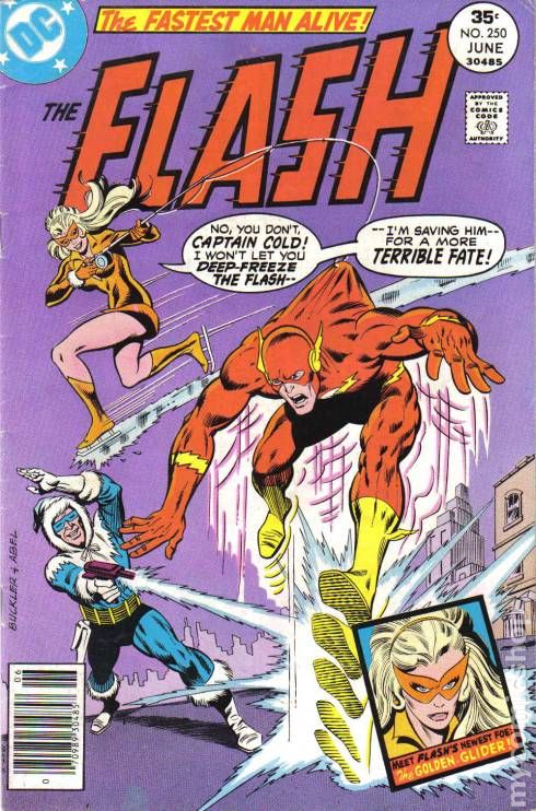 250's for The 250th — The Flash #250 (1977): First Golden Glider