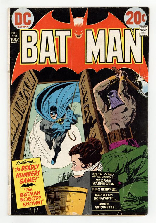 250's for America's 250: Batman #250 (1973): "The Batman Nobody Knows"