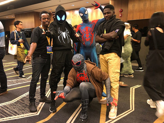 Spider-Man cosplayer at Asia Comic Expo 2023