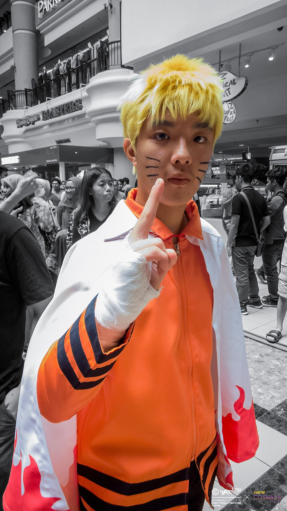 Cosplay of Naruto Uzumaki