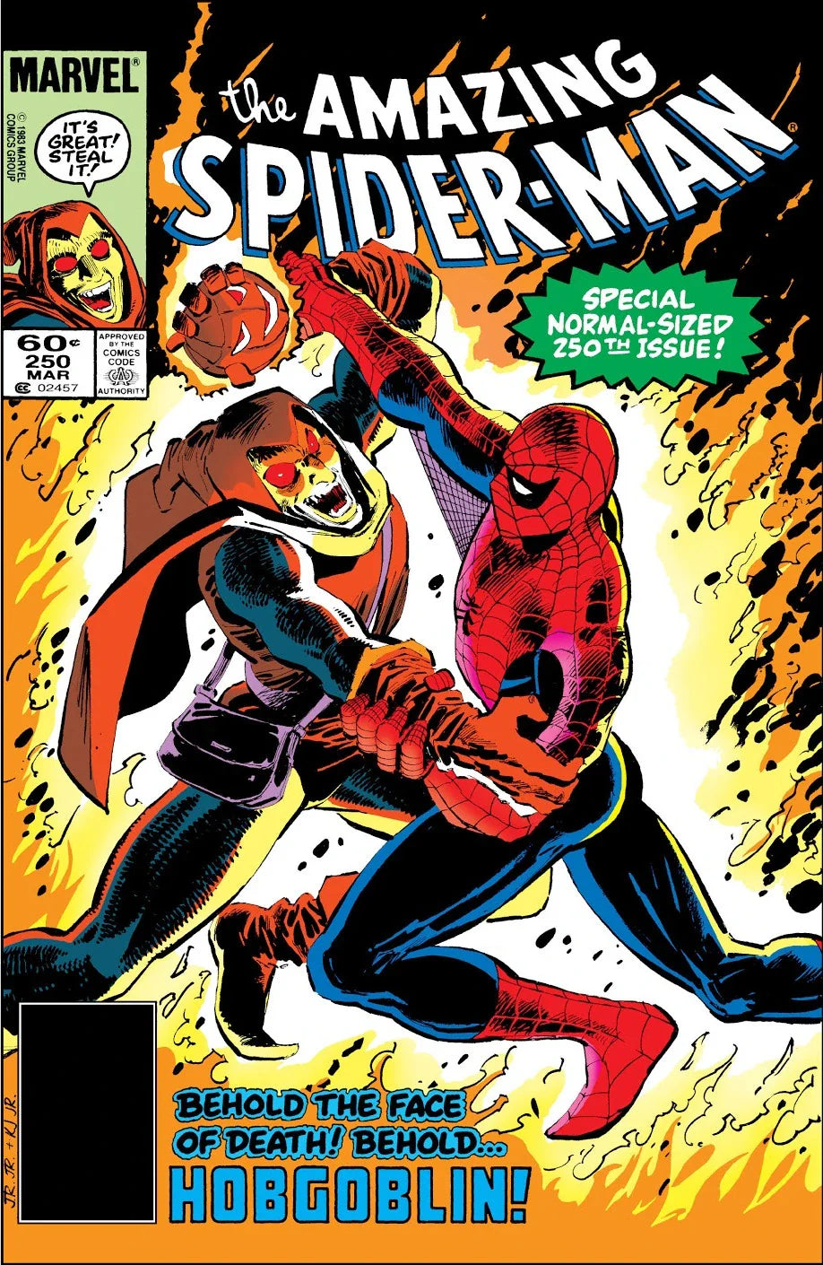 The Amazing Spider-Man #250 cover