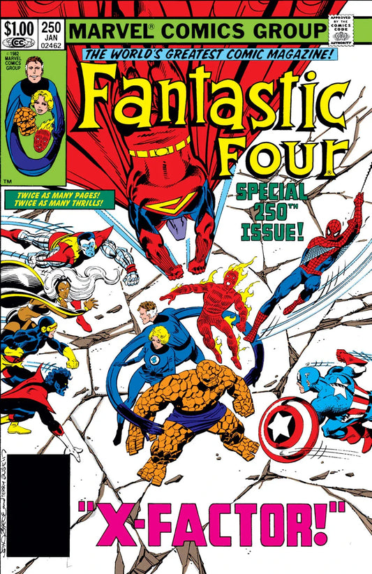 Fantastic Four #250 cover