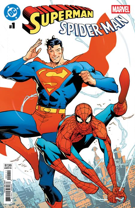 Superman & Spider-Man #1 One Shot Comic – DC Marvel Crossover Collector Issue – comic book cover