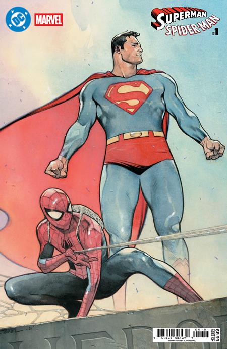 Superman & Spider-Man #1 One Shot Comic – DC Marvel Crossover Collector Issue – comic book cover – view 5