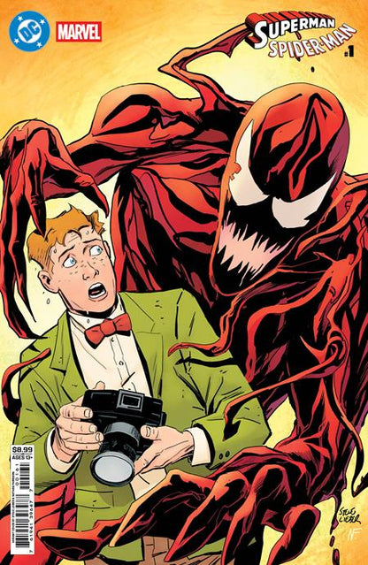 Superman & Spider-Man #1 One Shot Comic – DC Marvel Crossover Collector Issue – comic book cover – view 6