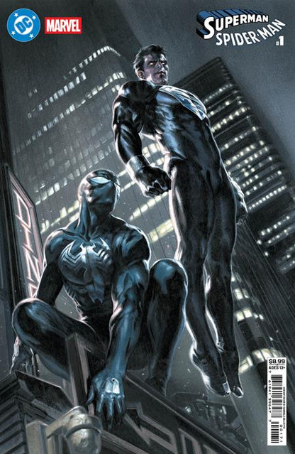Superman & Spider-Man #1 One Shot Comic – DC Marvel Crossover Collector Issue – comic book cover – view 7