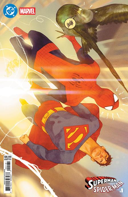 Superman & Spider-Man #1 One Shot Comic – DC Marvel Crossover Collector Issue – comic book cover – view 8