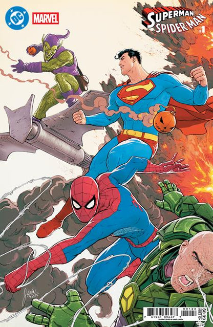 Superman & Spider-Man #1 One Shot Comic – DC Marvel Crossover Collector Issue – comic book cover – view 9