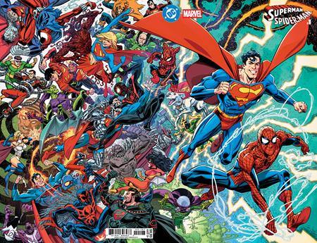 Superman & Spider-Man #1 One Shot Comic – DC Marvel Crossover Collector Issue – comic book cover – view 14