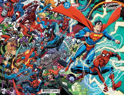 Superman & Spider-Man #1 One Shot Comic – DC Marvel Crossover Collector Issue – comic book cover – view 14