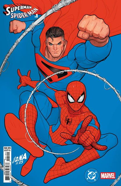 Superman & Spider-Man #1 One Shot Comic – DC Marvel Crossover Collector Issue – comic book cover – view 16