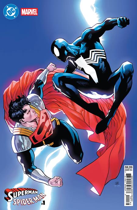 Superman & Spider-Man #1 One Shot Comic – DC Marvel Crossover Collector Issue – comic book cover – view 17