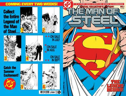 MAN OF STEEL #1 FACSIMILE EDITION CVR A
