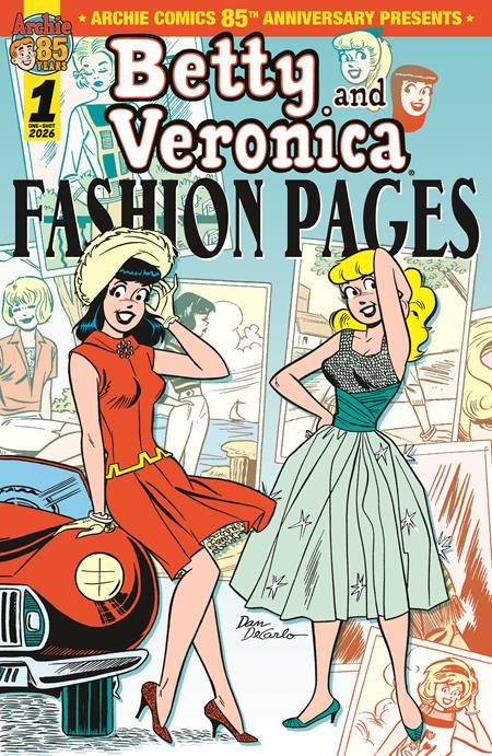 Archie Comics 85TH Anniversary Presents Betty & Veronica Fashion Pages (one-shot)