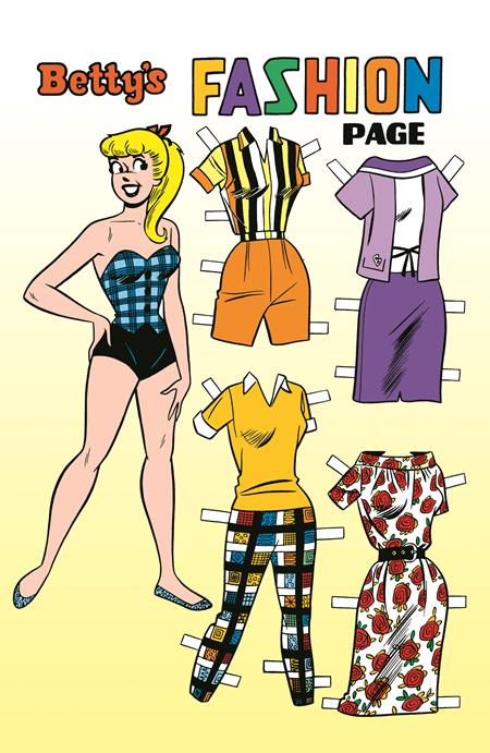 Archie Comics 85TH Anniversary Presents Betty & Veronica Fashion Pages (one-shot)