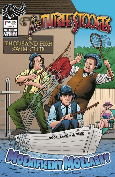 Three Stooges Magnificent Moelarky #1
