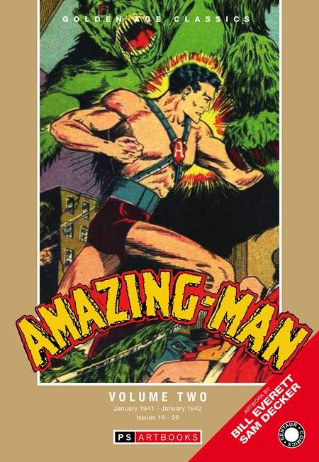 Golden Age Classics Amazing Man HC Vol 02