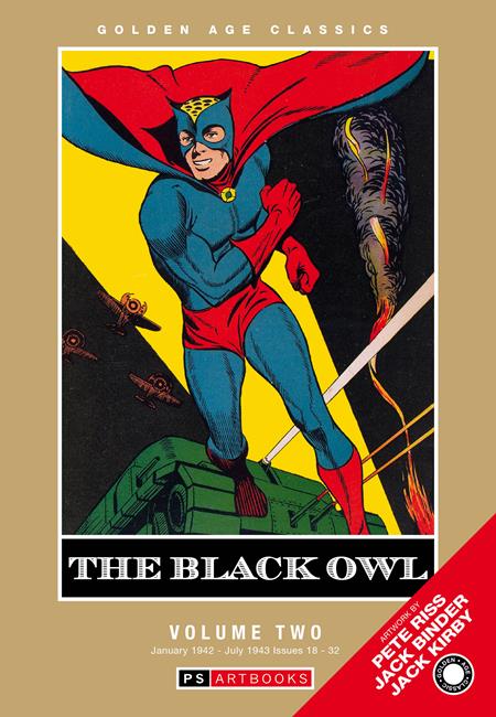 Golden Age Classics the Black Owl HC Vol 02