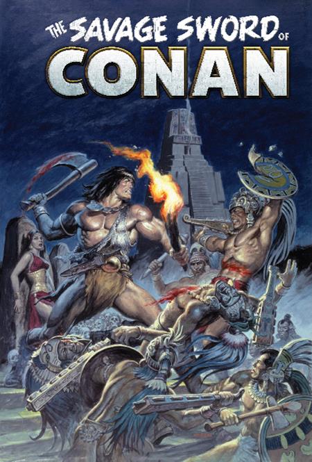 Savage Sword of Conan the Original Comics Omnibus HC Vol 12 Earl Norem Direct Market Edition (MR)