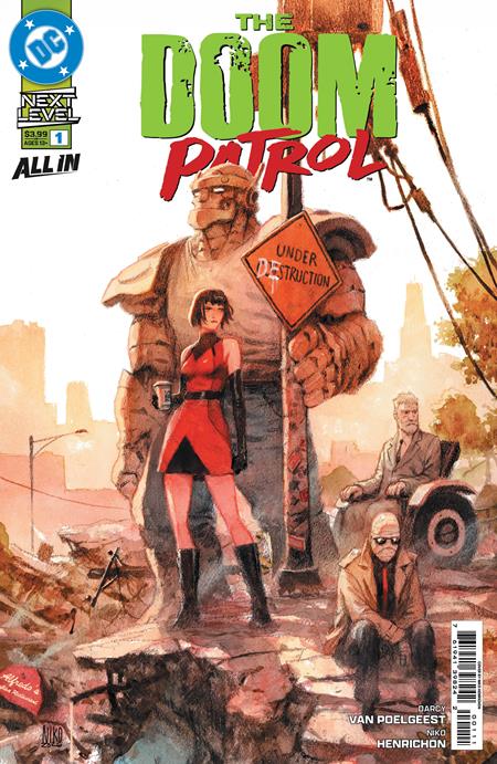 Doom Patrol #1 Cover A by Niko Henrichon - DC Comics