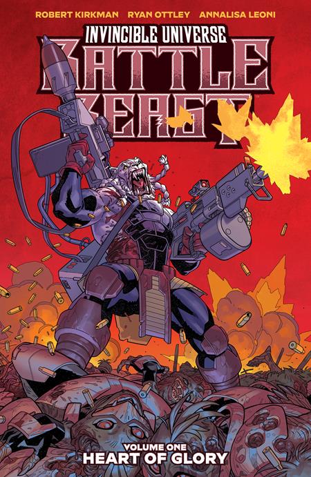 Invincible Universe Battle Beast TP Vol. 01 Direct Market Exclusive Ryan Ottley & Annalisa Leoni Cvr