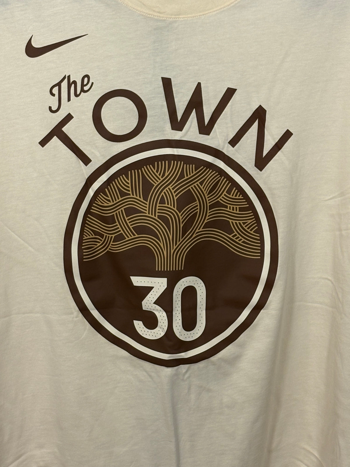 Nike Golden State Warriors Stephen Curry "The Town" City Edition Tee - Men's XL