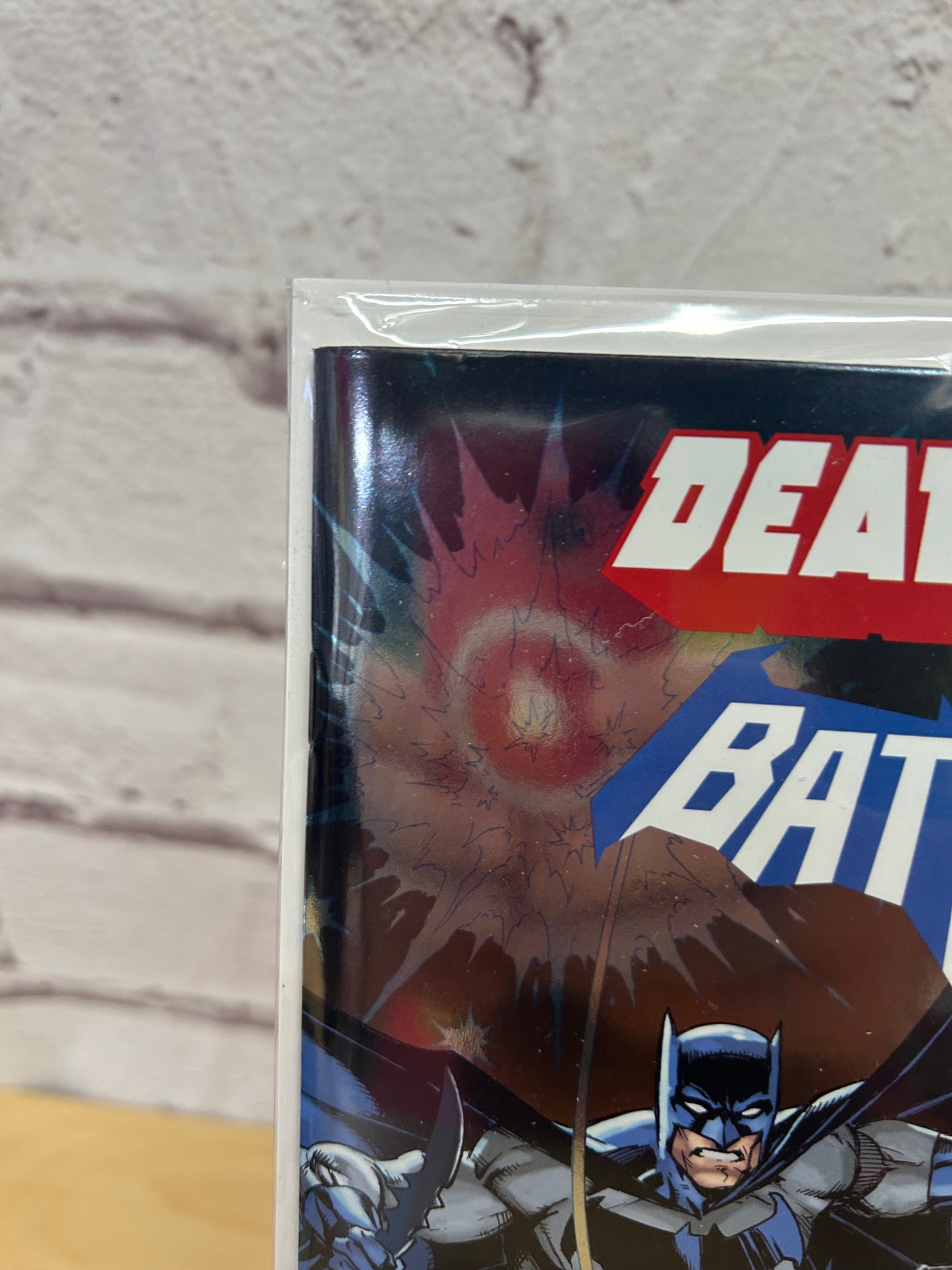 Batman/Deadpool #1 One-Shot (2025) – Mark Bagley Foil Variant | DC × Marvel Crossover Comic