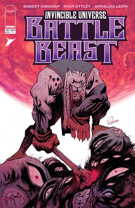 Invincible Universe Battle Beast #11 Cover D 1:25 James Harren Incentive Variant