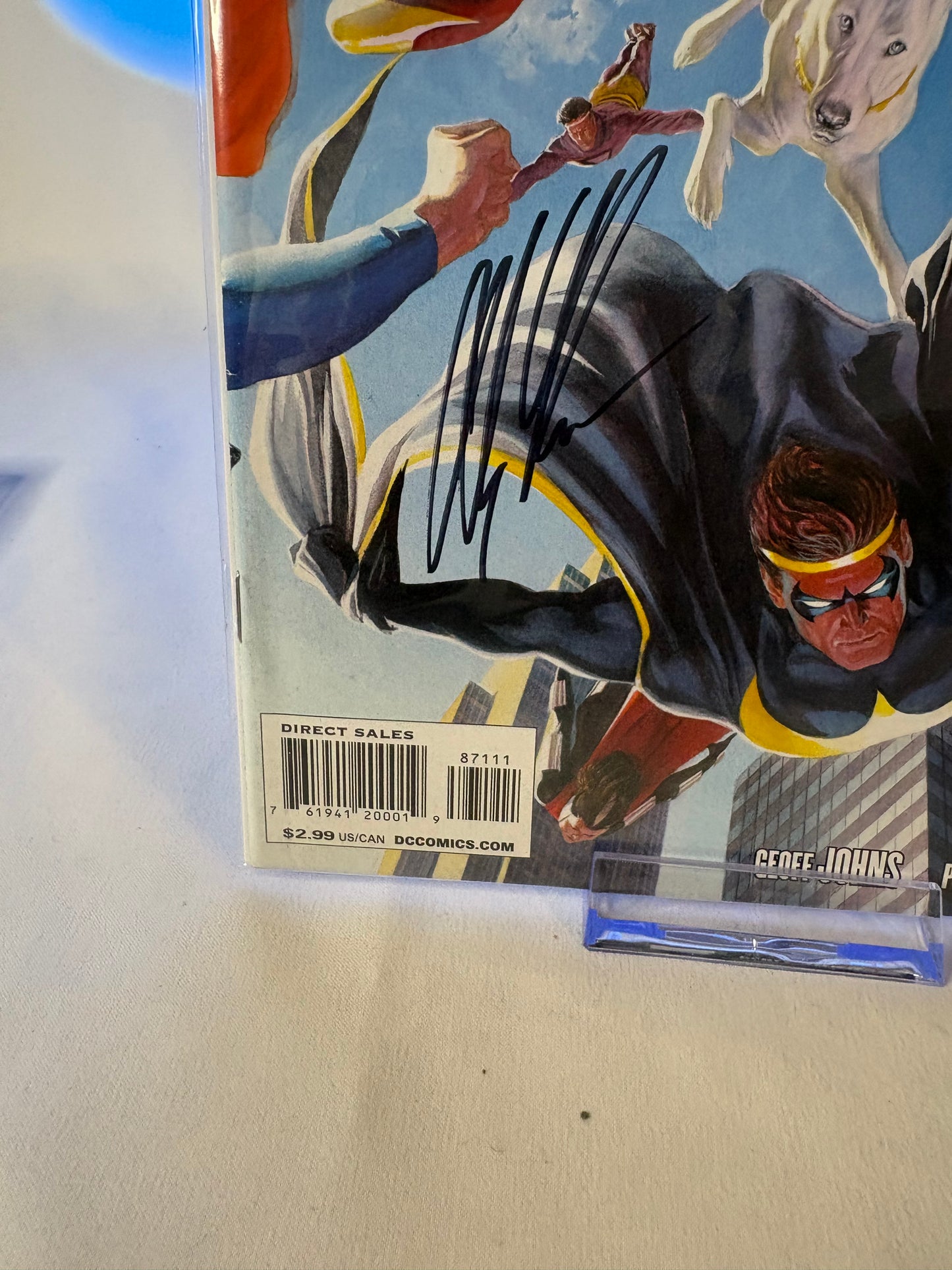 Action Comics #871 — Alex Ross Signed Cover (New Krypton) with COA